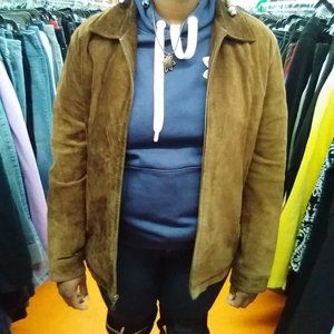 Banana Republic Brown Suede Jacket - Medium